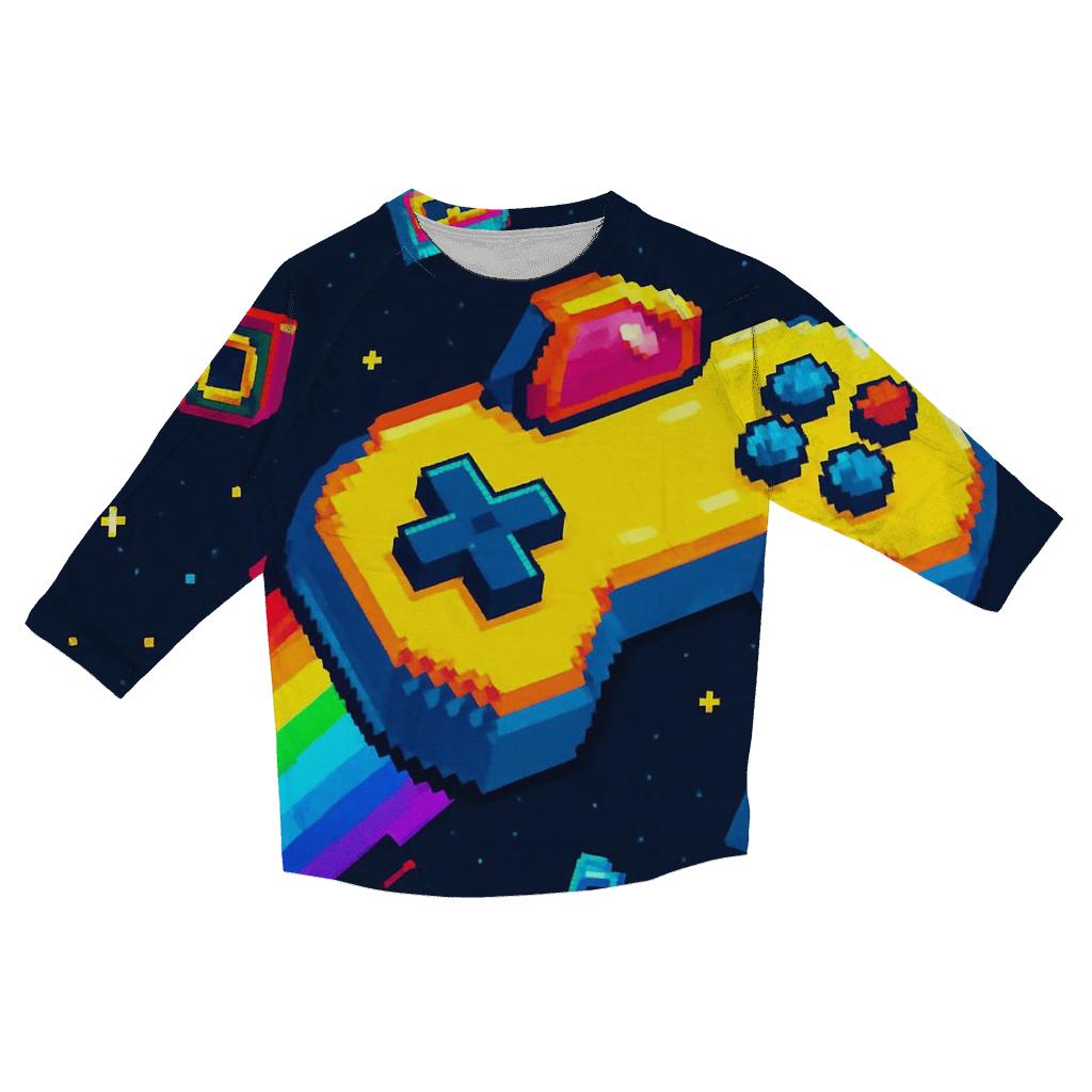 Arcade Beat Starship fashion 3/4 sleeve shirts