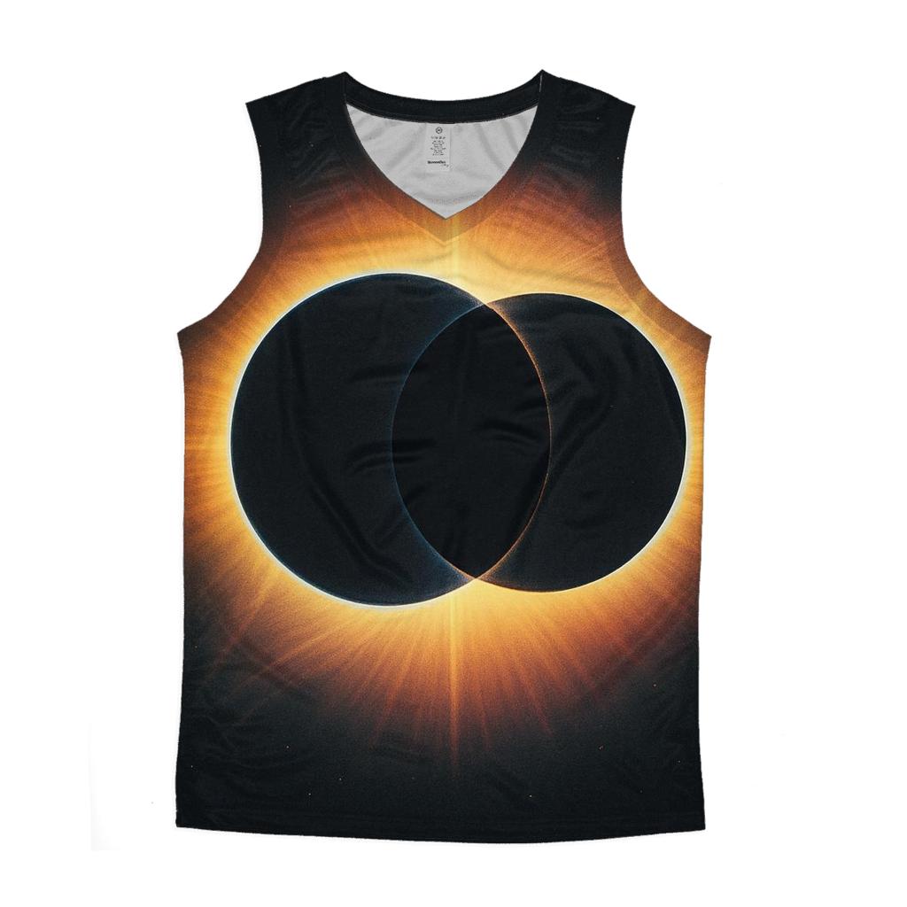 Binary Eclipse Corona Bridge designer workout tanks