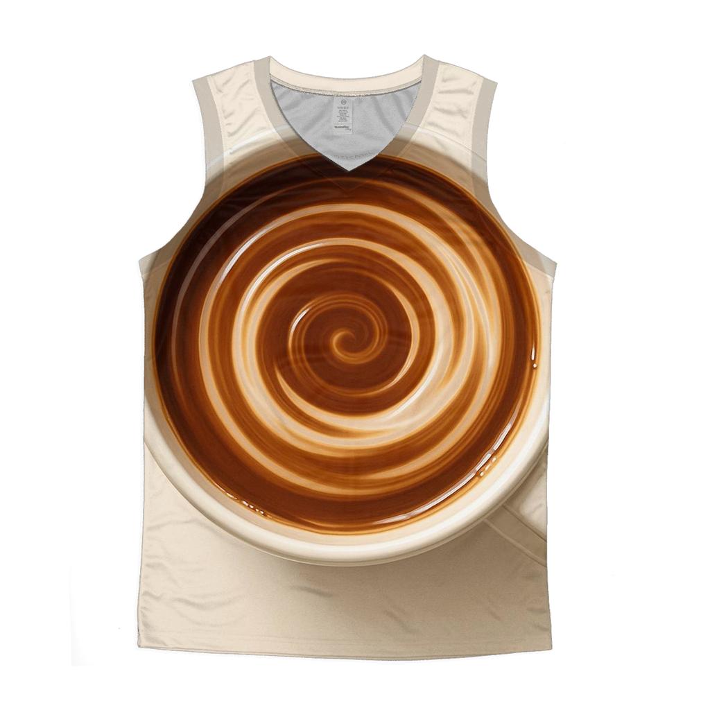 Cream Ripple Mug trendy fitted tank tops