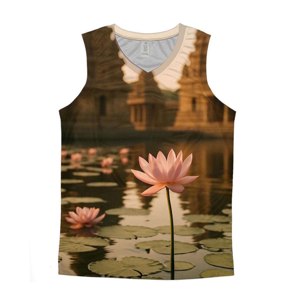 Lotus Dawn On The Temple Tank stylish racerback tanks