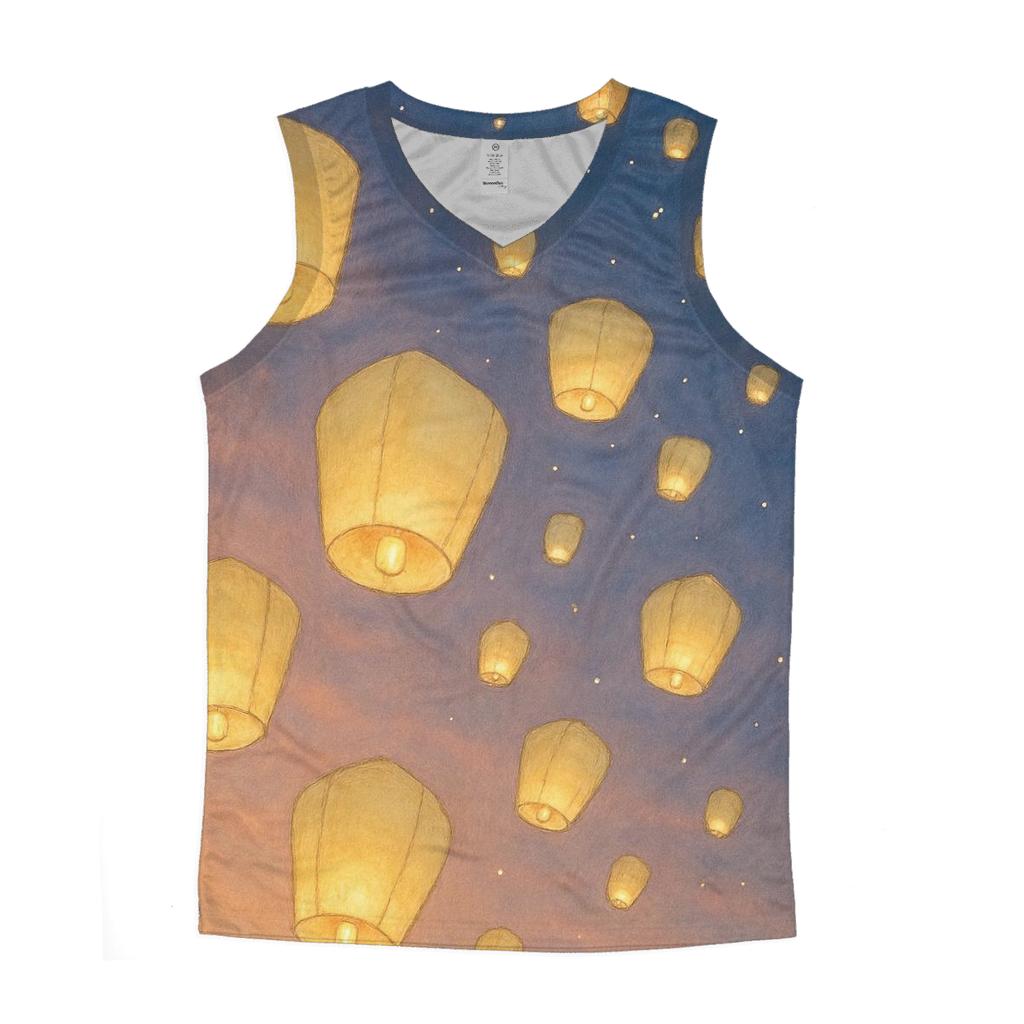 Skyward Lanterns sports performance tank tops
