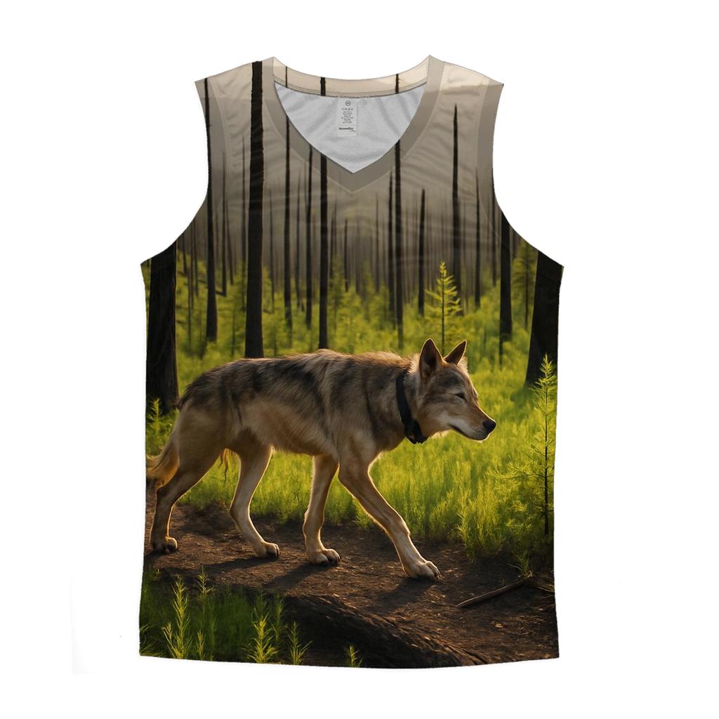 Forest Fire Regrowth Territory Patrol stylish racerback tanks