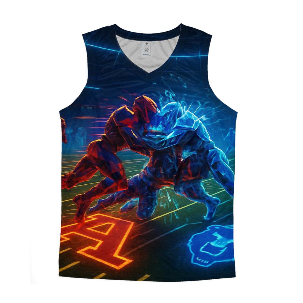 Cyber Hologram Rivalry Arena custom tank tops