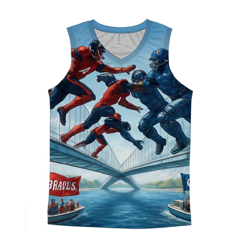 Skybridge Clash Above The River stylish racerback tanks