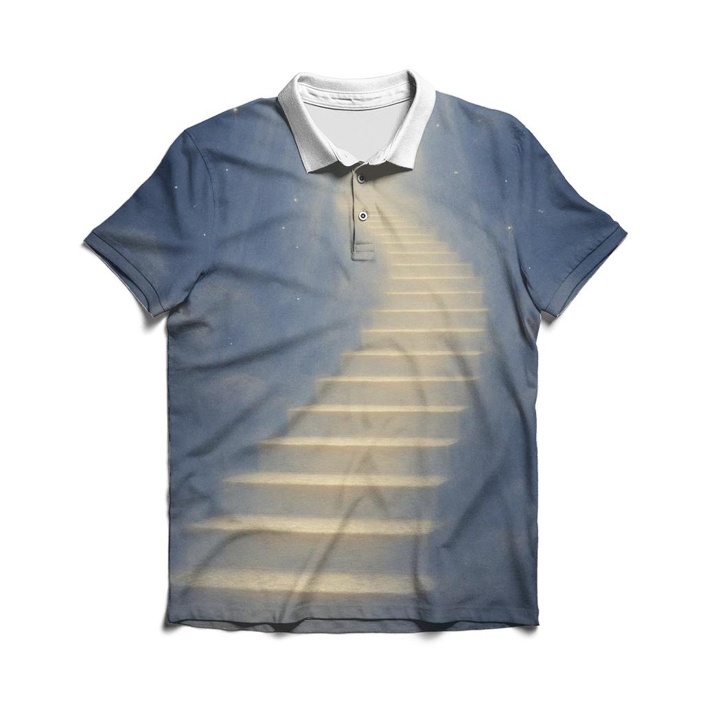 Stairway Of Quiet Light classic pique polos