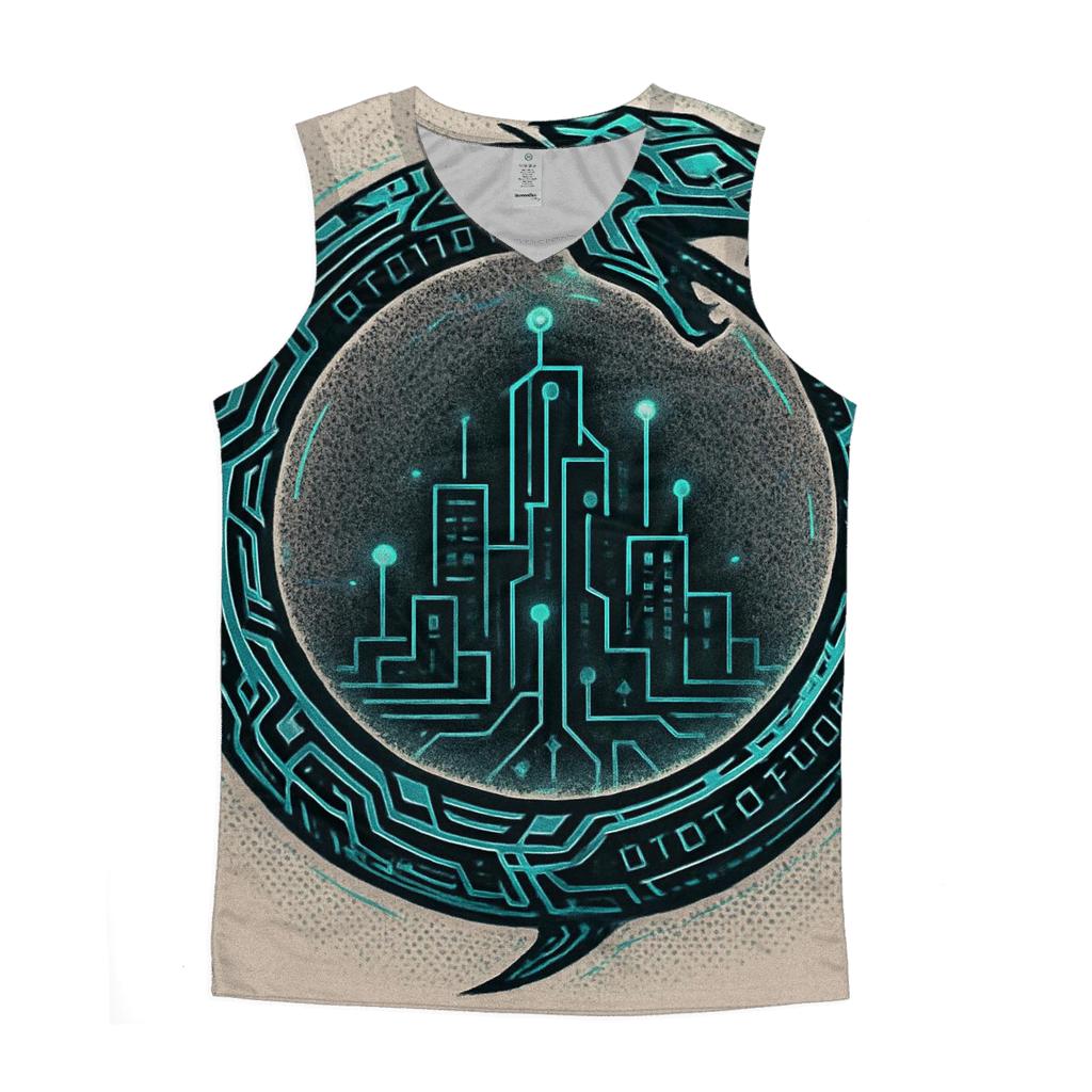 Circuit Code Ouroboros designer workout tanks