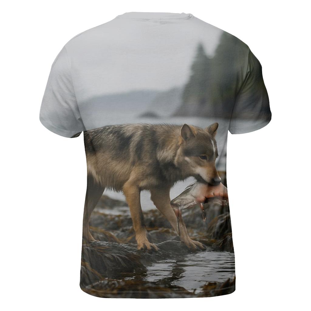 Coastal Kelp Forest Scavenger artistic all-over print tops