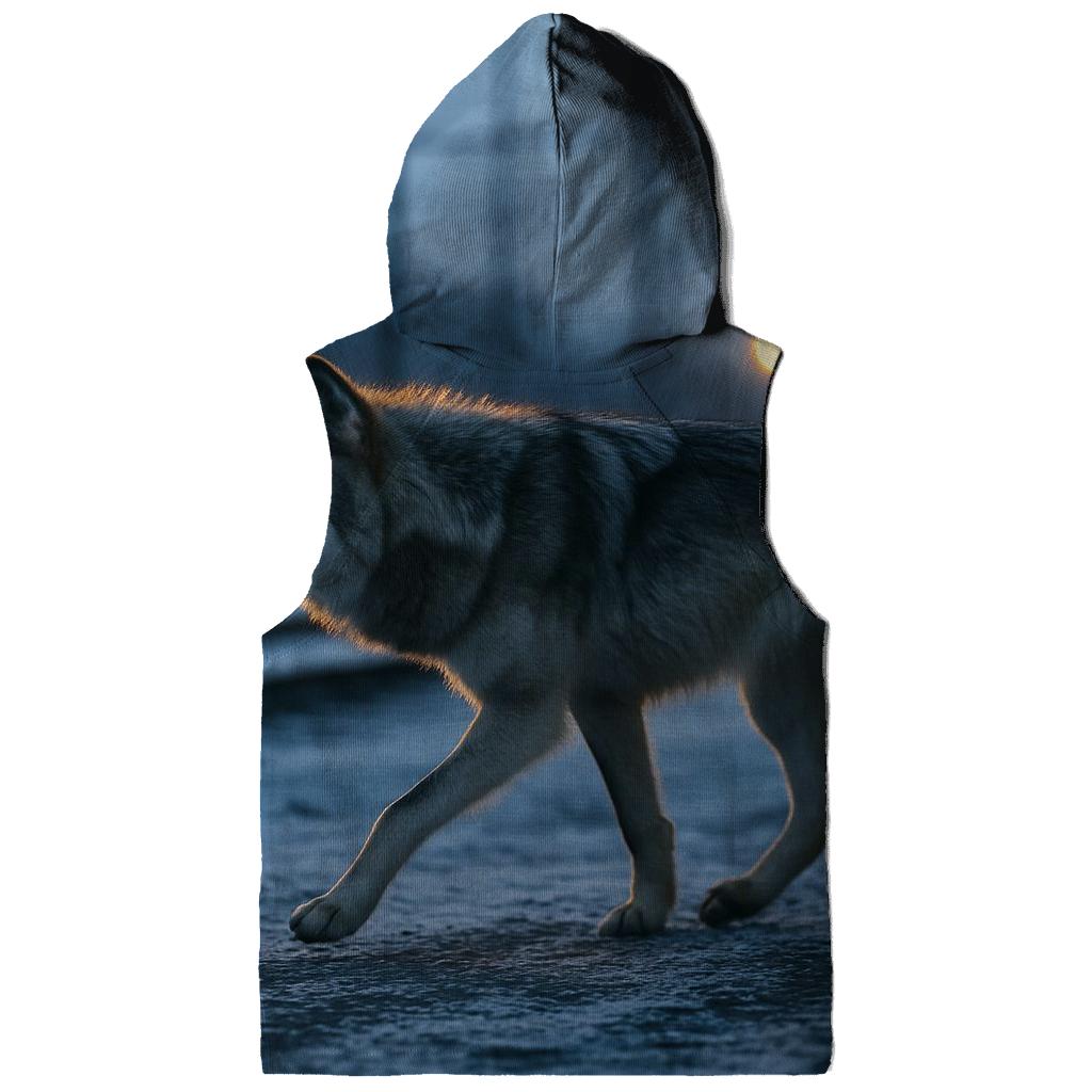 Urban Railway Wolf Crossing hoodie designs