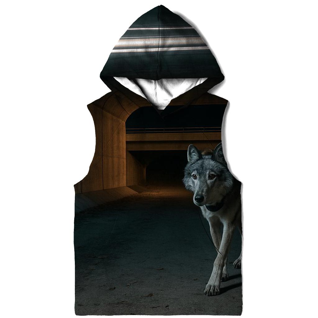 Highway Underpass Night Crossing lightweight hoodies