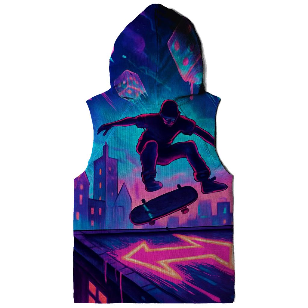 Dicefall Cityscape designer hoodies