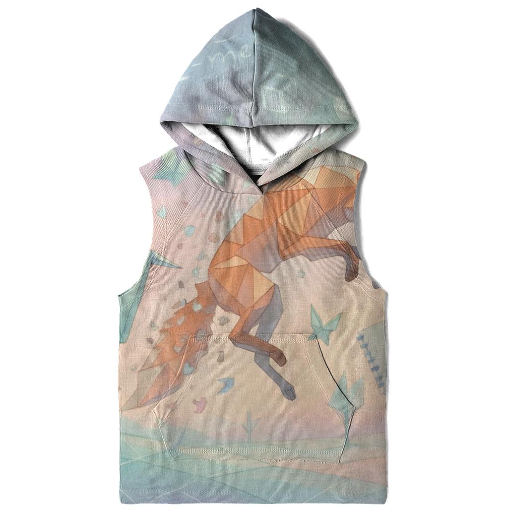 Quantum Origami Forest premium hoodies