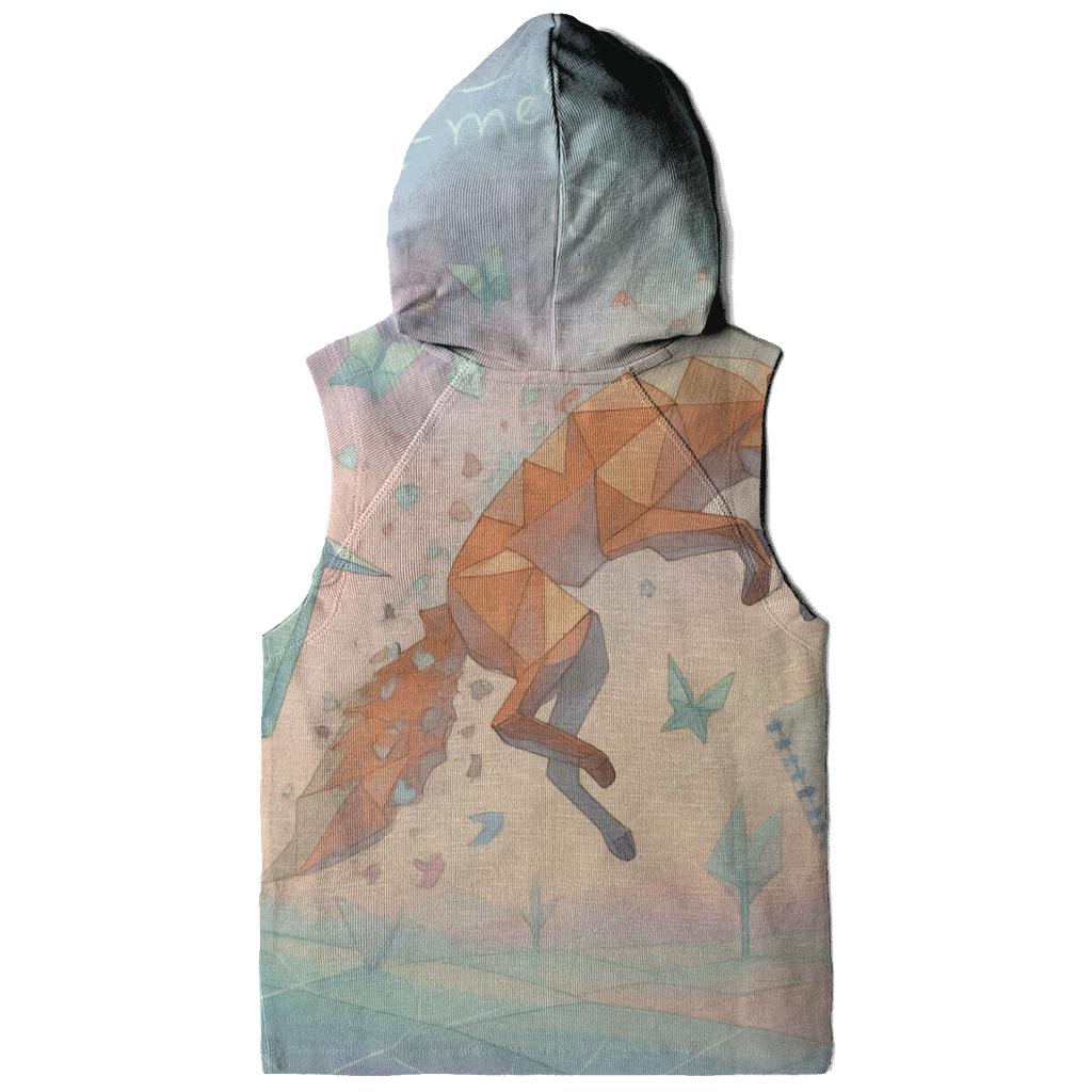 Quantum Origami Forest premium hoodies