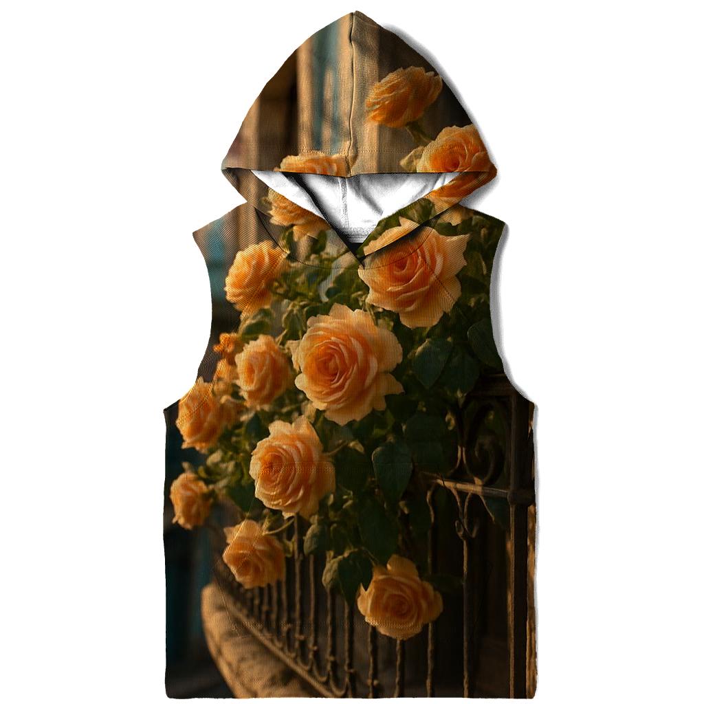 Tea Roses By The Havana Balcony hoodie styles