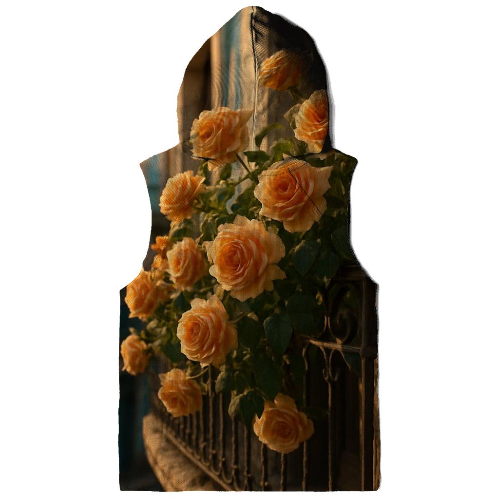 Tea Roses By The Havana Balcony hoodie styles
