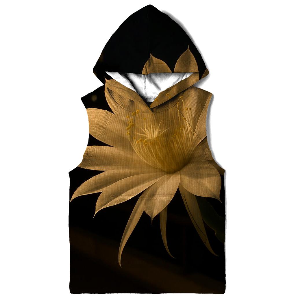 Night Blooming Cereus On A City Rooftop premium hoodies