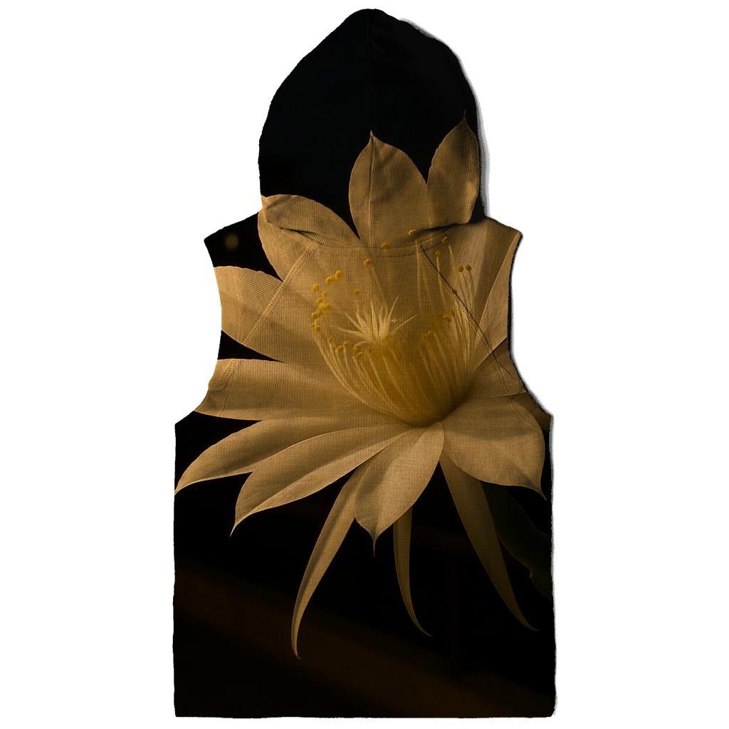 Night Blooming Cereus On A City Rooftop premium hoodies