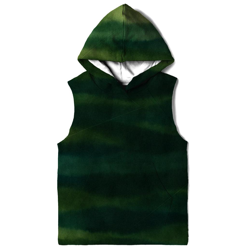 Overdye Forest Ripple Panel hoodie trends