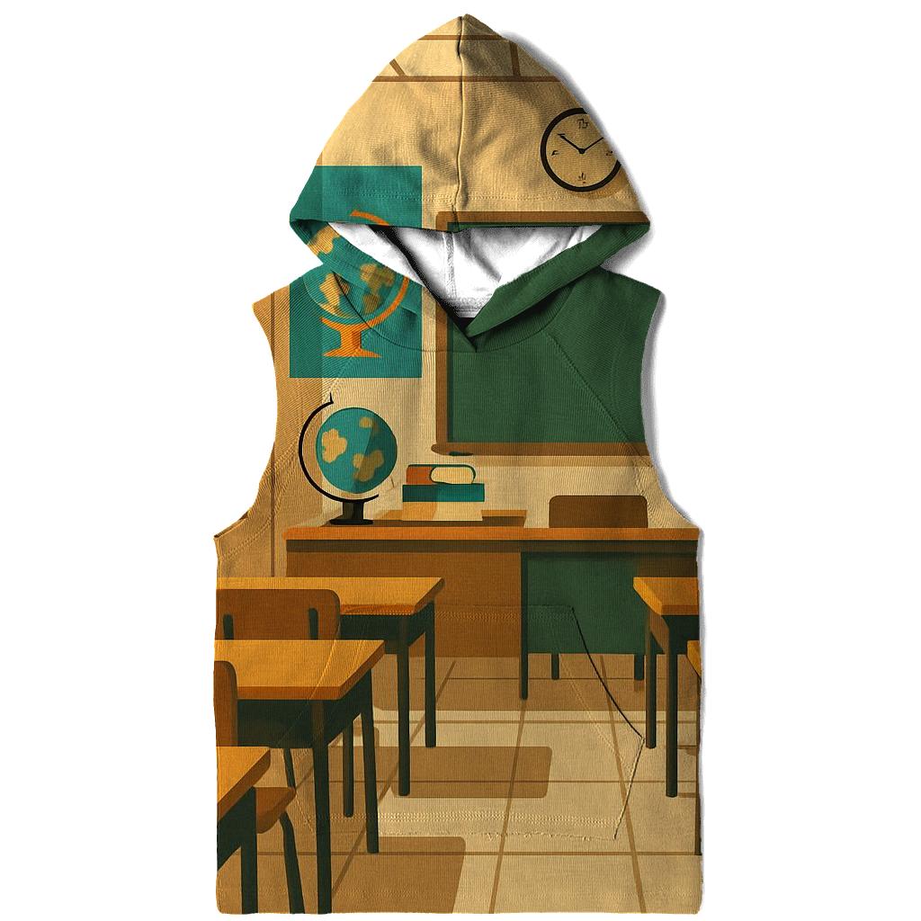 Retro Classroom Chalkboard Daydream hoodies fashion