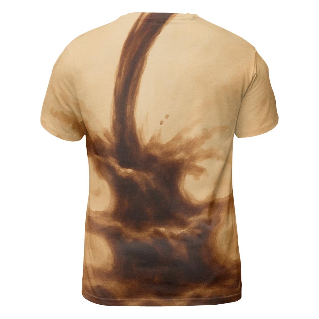 Sepia Pour Cascade personalized full print shirts