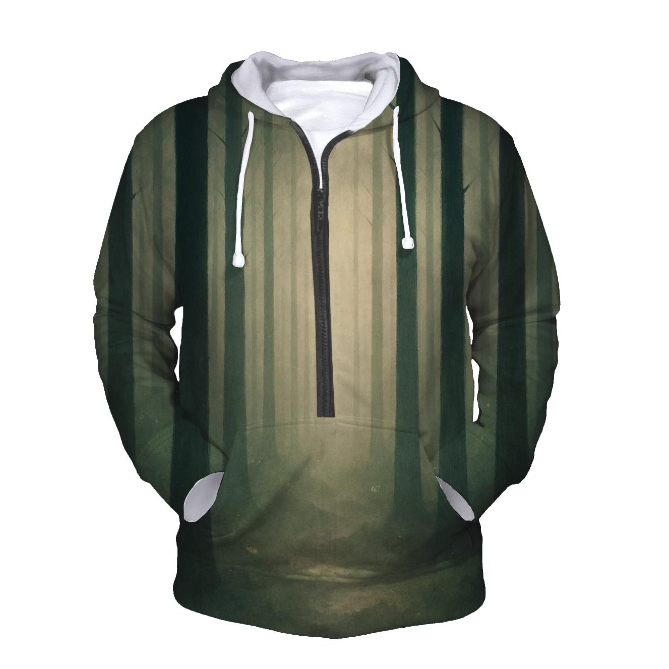 Forest Of Listening zip-up hoodies