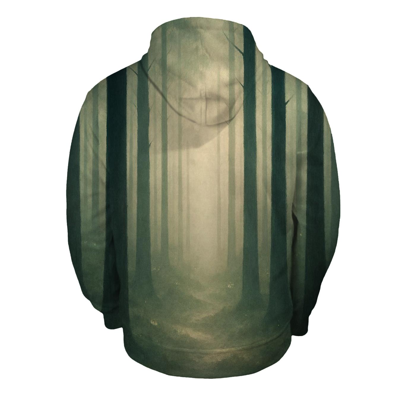 Forest Of Listening zip-up hoodies