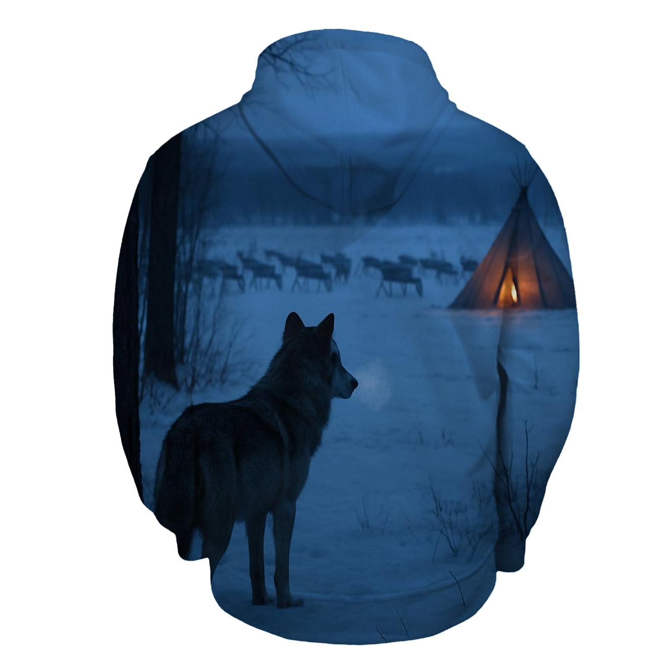 Traditional Sami Reindeer Vigil hoodie styles