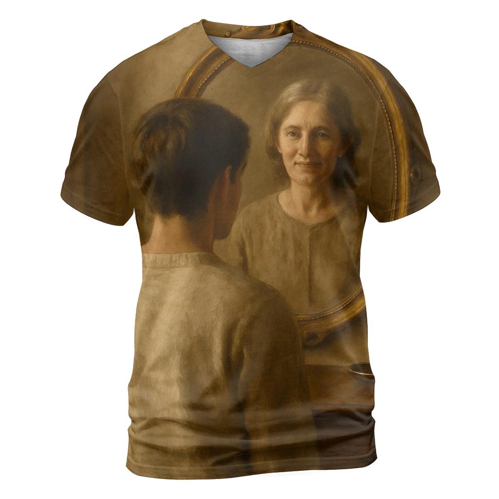 Her Eyes The First Mirror Where I Saw My Worth vibrant all-over design tees