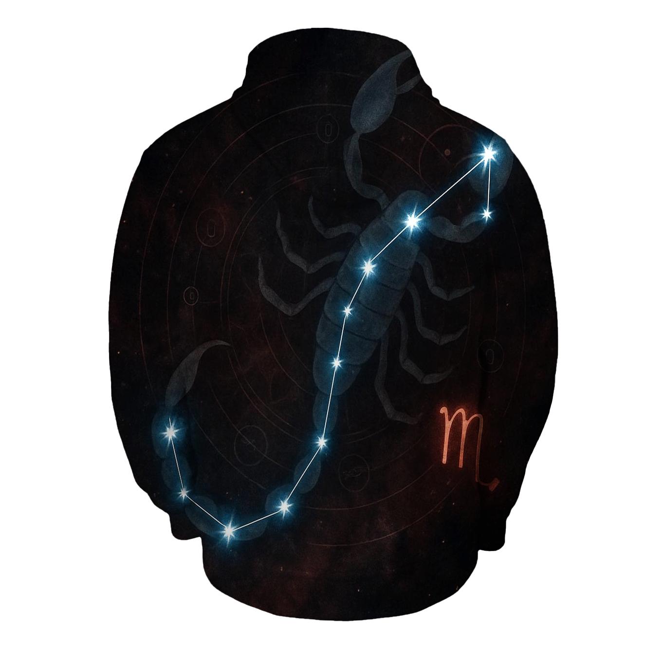 Scorpio Nebula Serpent Trail hoodie styles