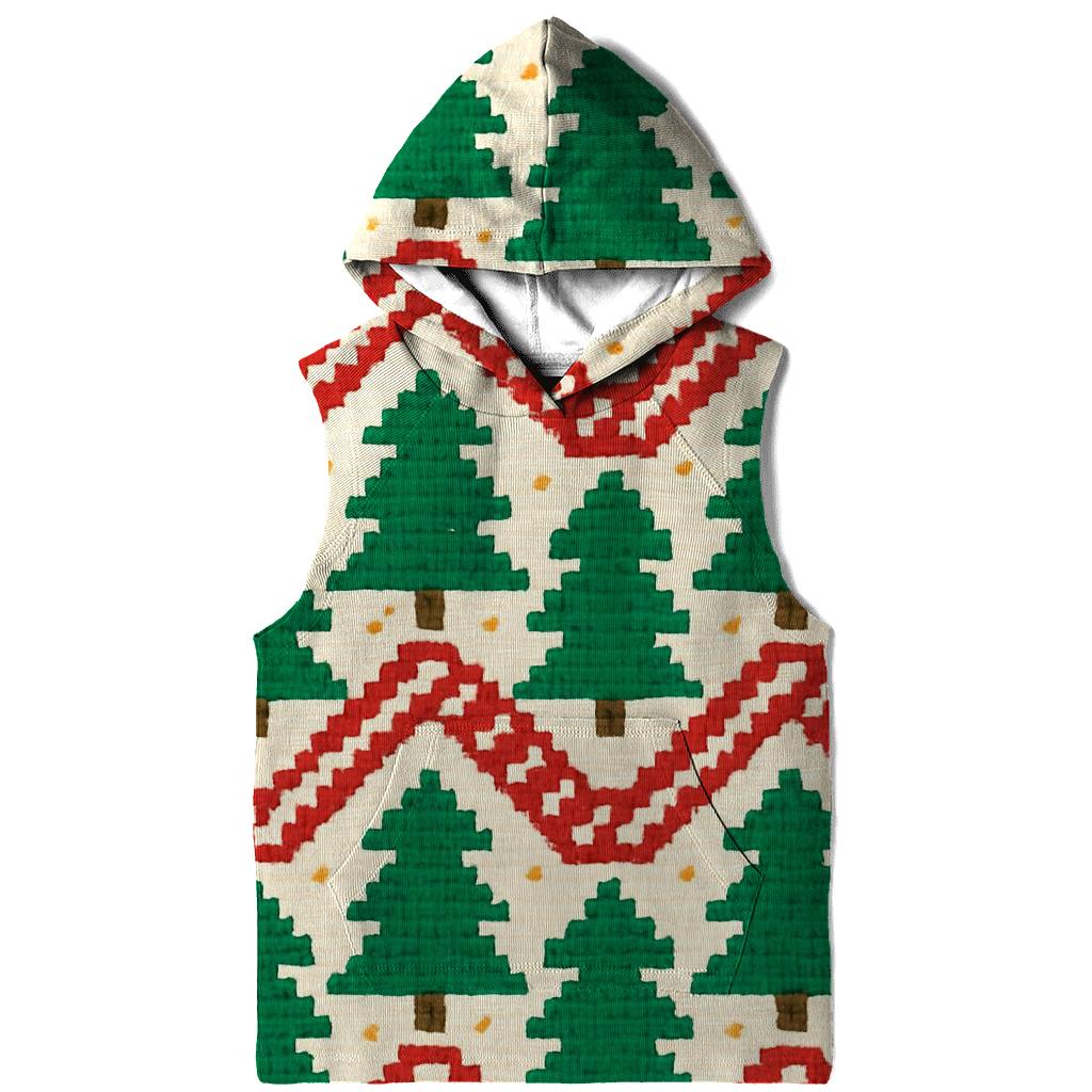 Candy Cane Zigzag Forest Design hoodie designs