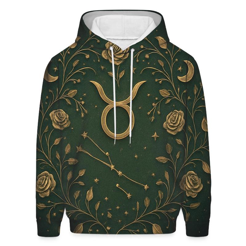 Taurus Celestial Garden Sigil lightweight hoodies