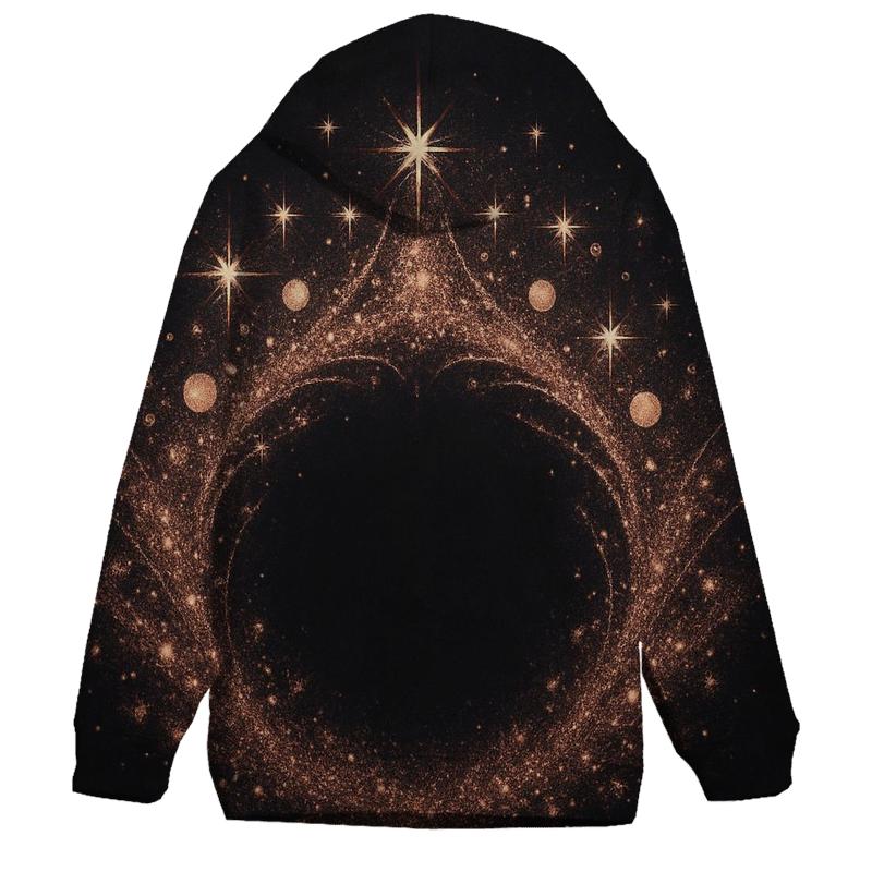 Celestial Glitter Crown hoodie designs