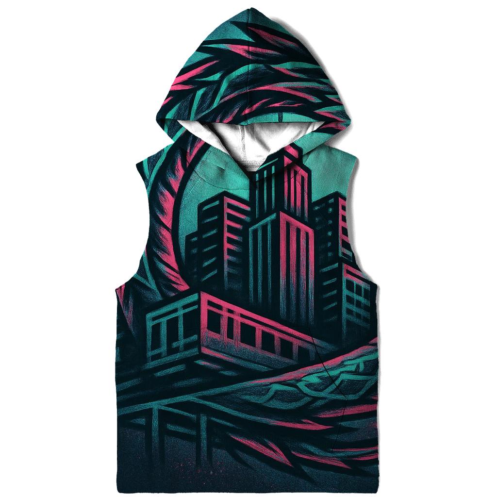 Urban Neon Ouroboros printed hoodies