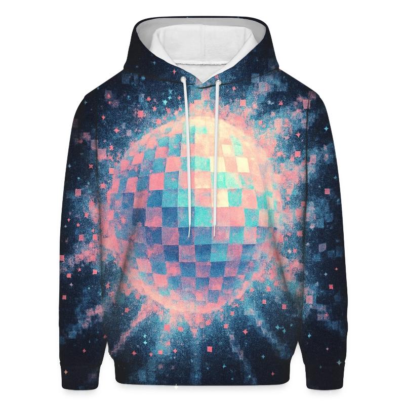 Pixel Disco Nebula lightweight hoodies