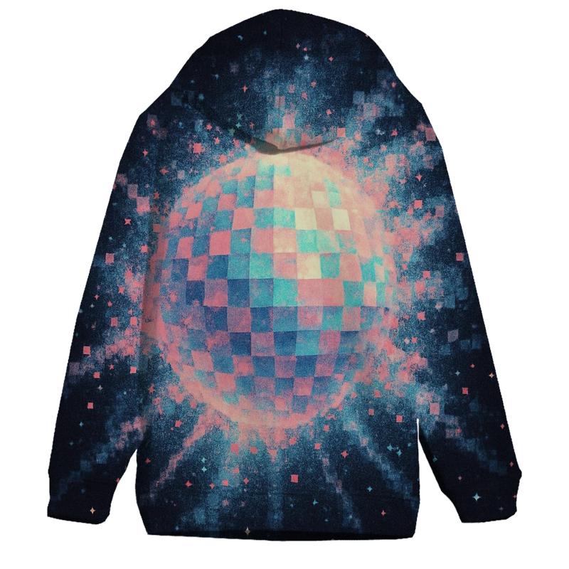 Pixel Disco Nebula lightweight hoodies