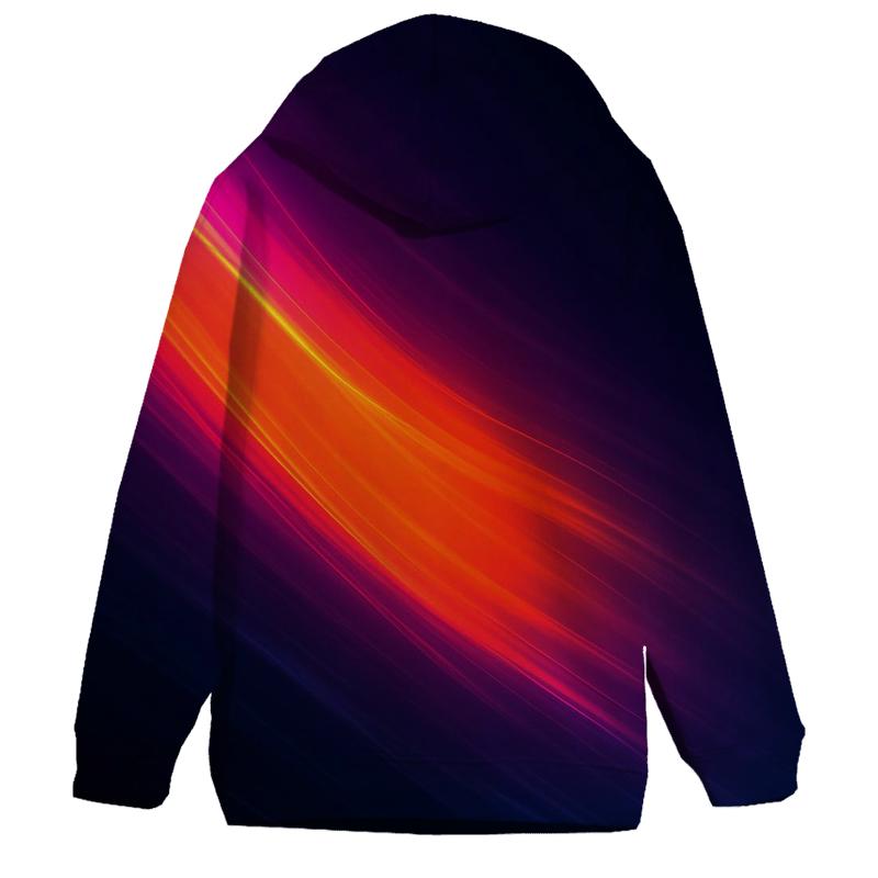 Electric Coral Surge zip-up hoodies