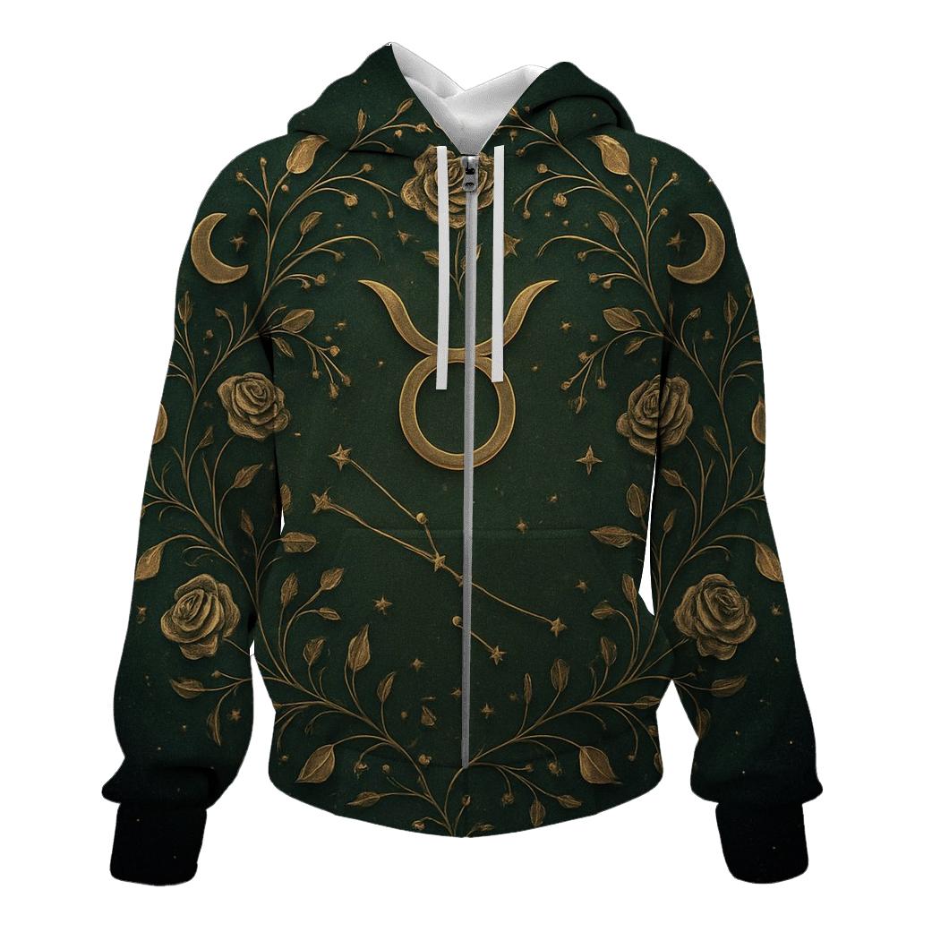Taurus Celestial Garden Sigil hoodies fashion