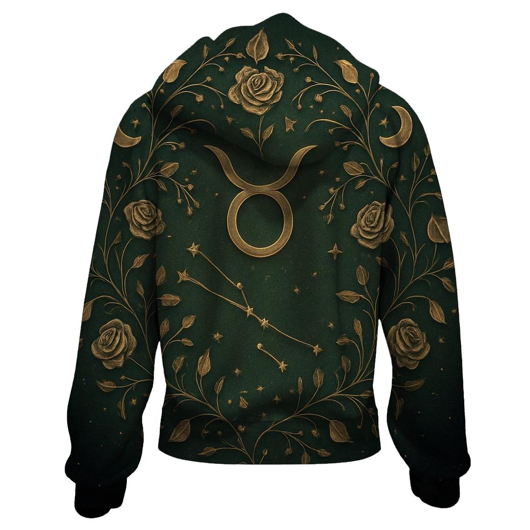 Taurus Celestial Garden Sigil hoodies fashion