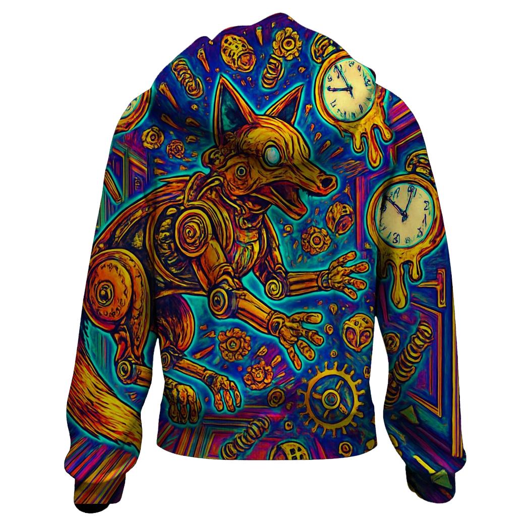 Chaotic Clockwork Menagerie premium hoodies