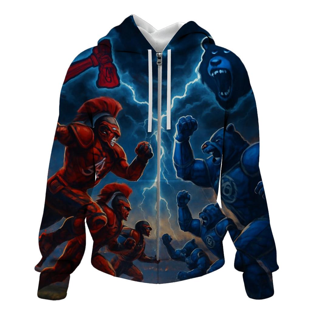 Storm Over The Rivalry Field pullover hoodies