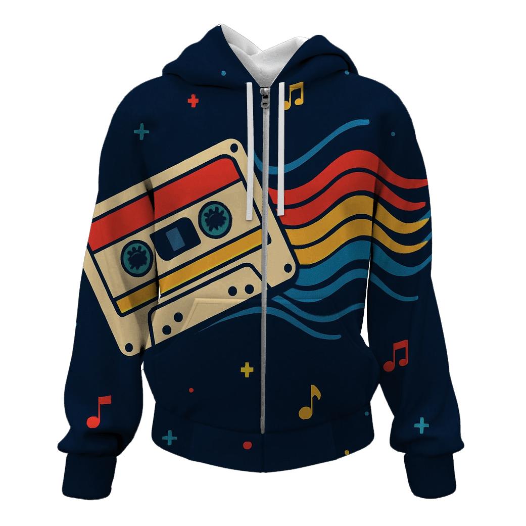 Cassette Comet Trail custom hoodies