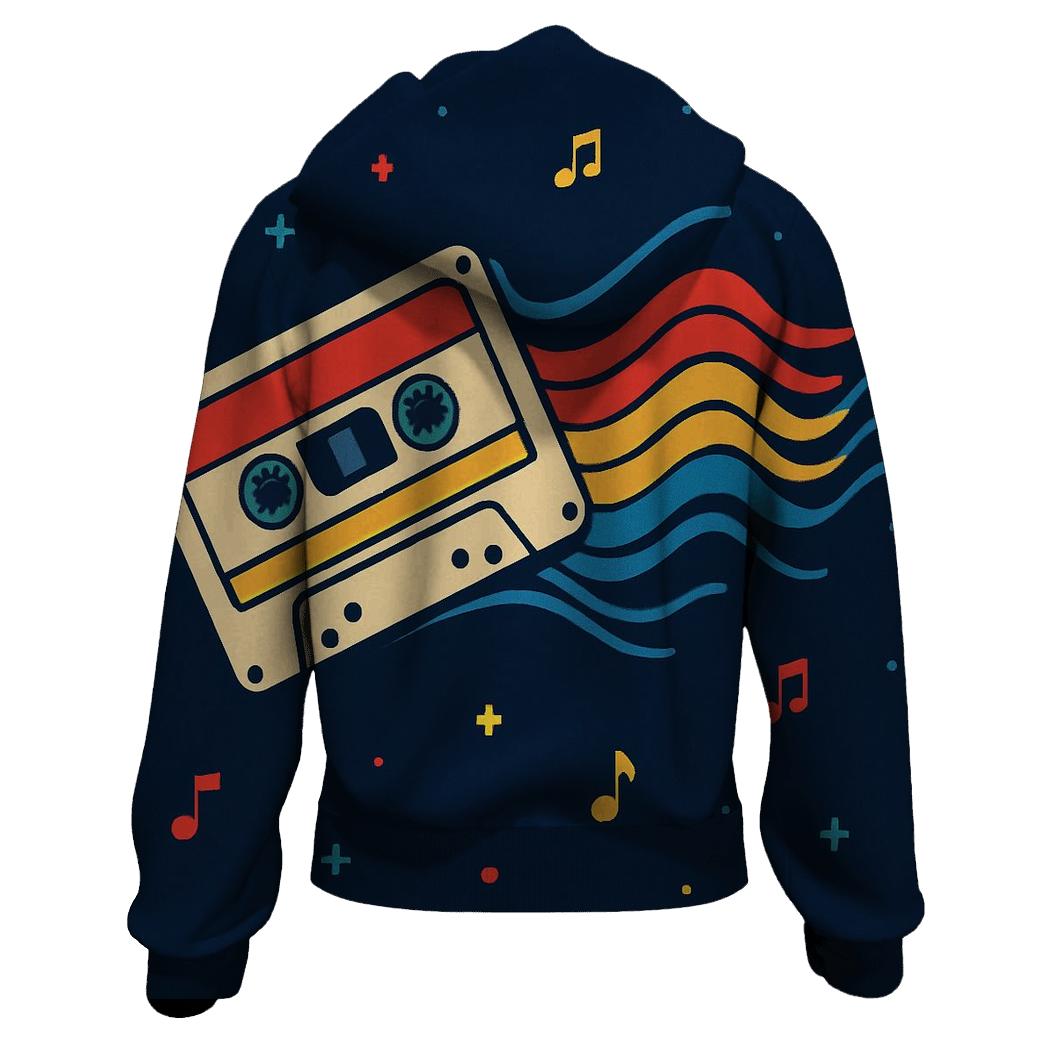 Cassette Comet Trail custom hoodies
