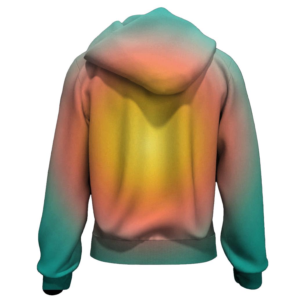 Solar Tide Bloom lightweight hoodies