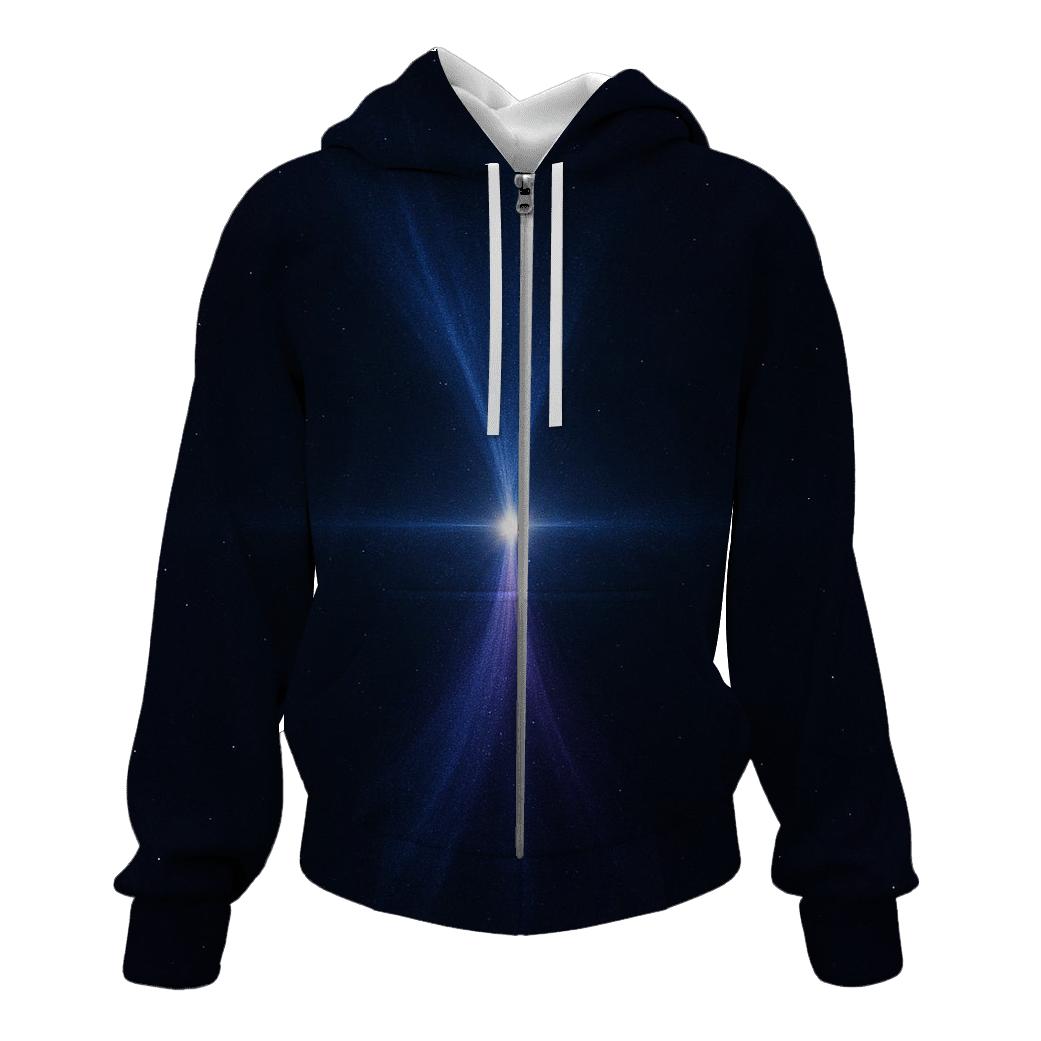 Pulsar Beam Ribbon Crown premium hoodies