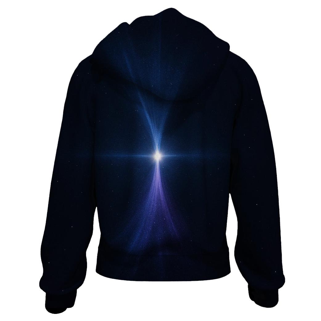 Pulsar Beam Ribbon Crown premium hoodies