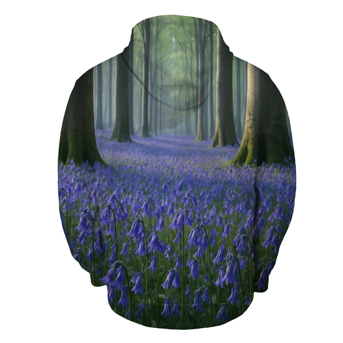 Bluebells In An Ancient Beechwood premium hoodies