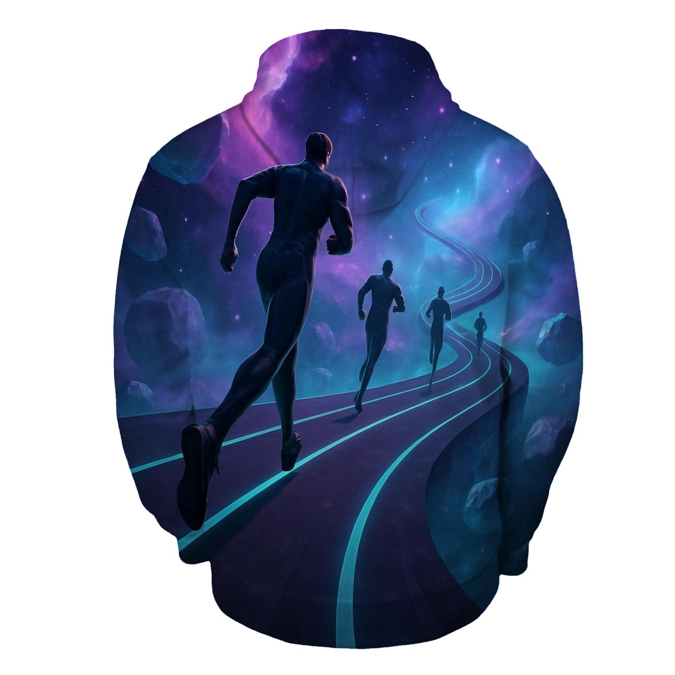 Nebula Marathon Trail graphic hoodies