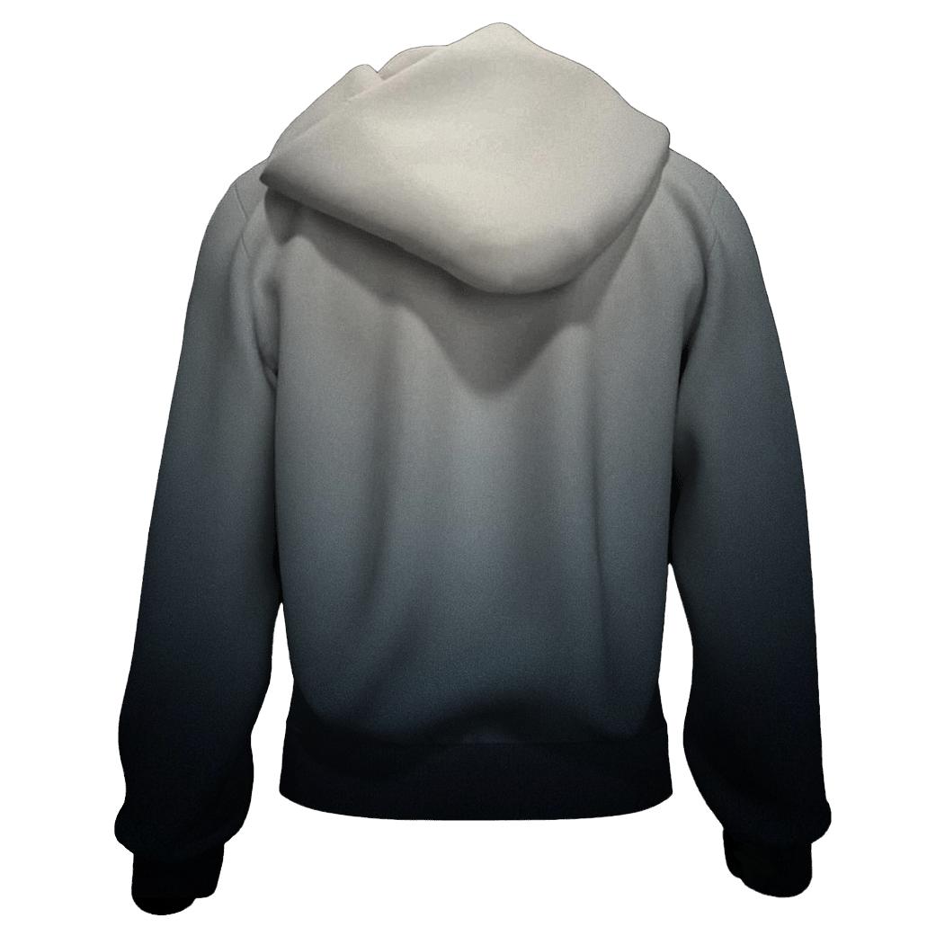 Lunar Mist Veil graphic hoodies