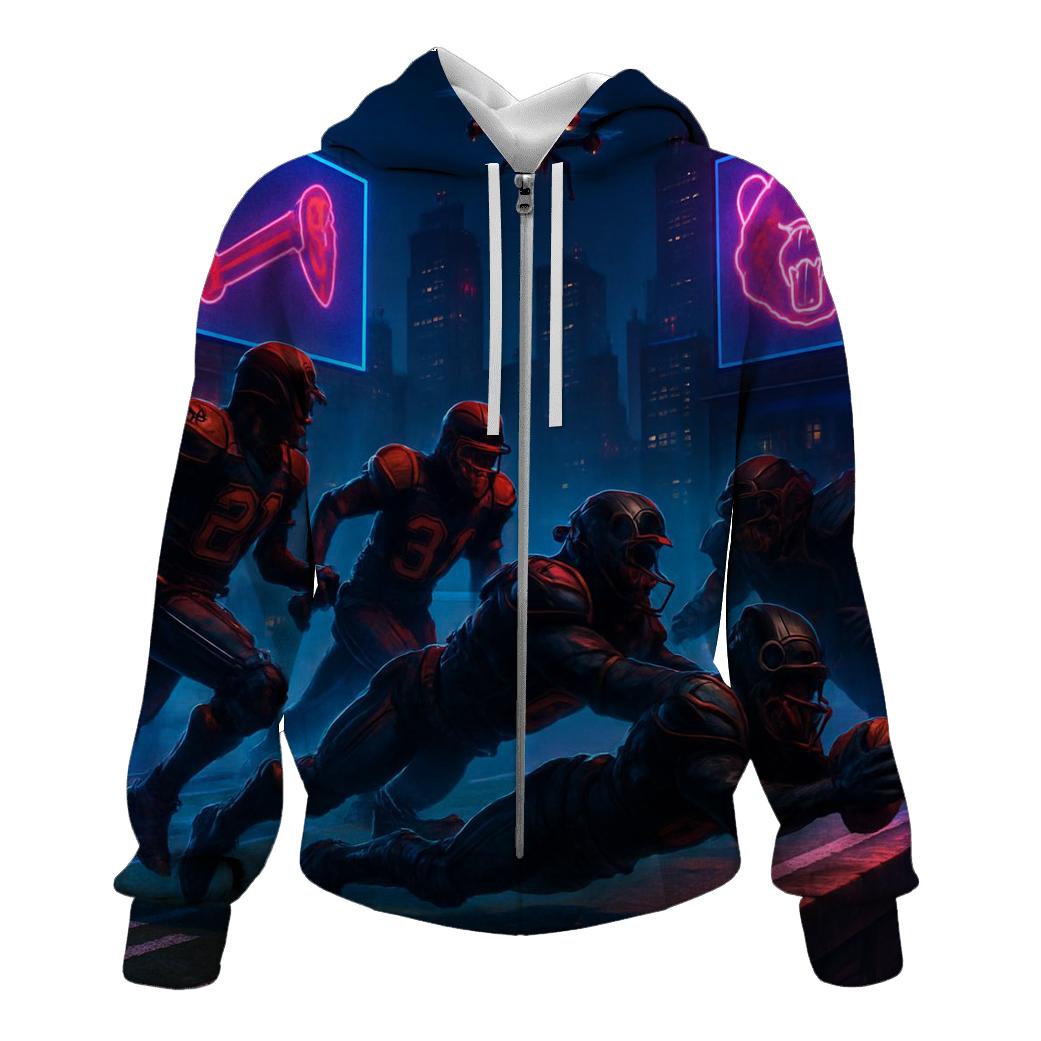 Urban Rooftop Rivalry Night hoodie styles