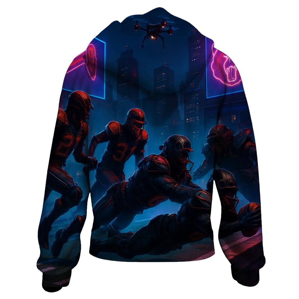 Urban Rooftop Rivalry Night hoodie styles