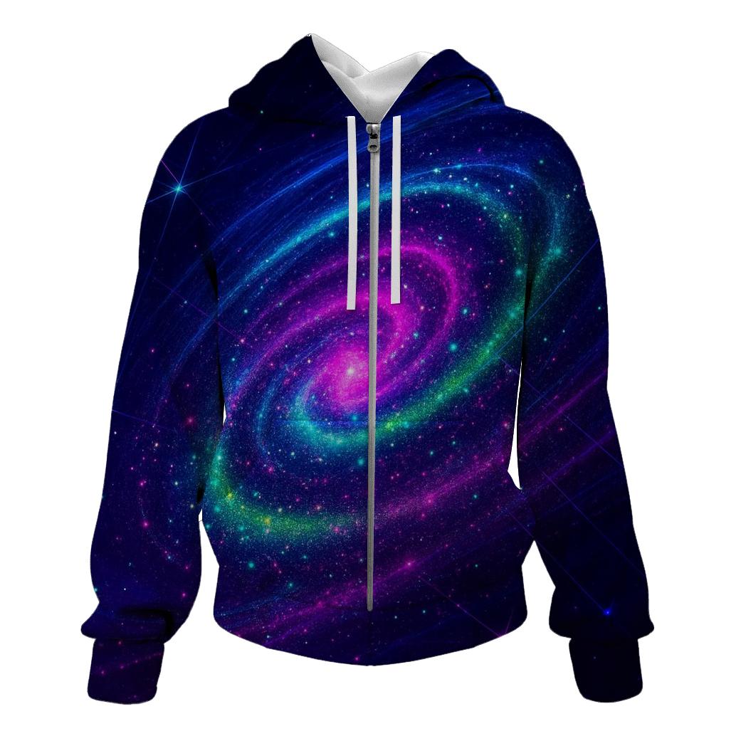 Neon Stardust Mirage pullover hoodies